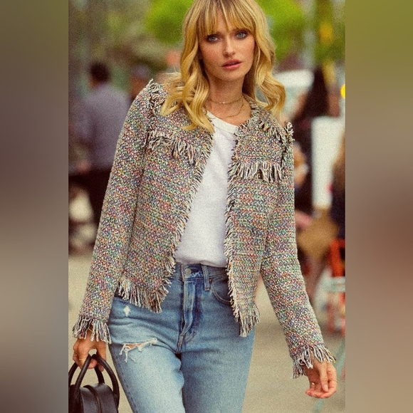 Multicolor Tweed Jacket 🔥 - Picture 5 of 5